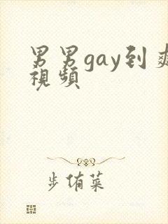 男男gay到爽视频