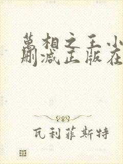 万相之王小说无删减正版在线阅读