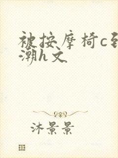 被按摩椅c到高潮h文封面