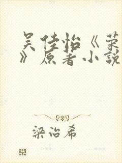 吴佳怡《荣华令》原著小说