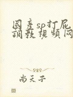 国产sp打屁股调教视频网站封面