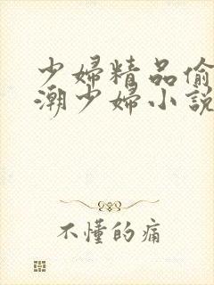 少妇精品偷拍高潮少妇小说