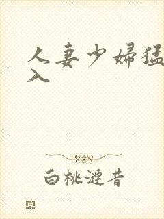 人妻少妇猛烈进入