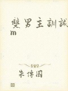 双男主训诫文sm