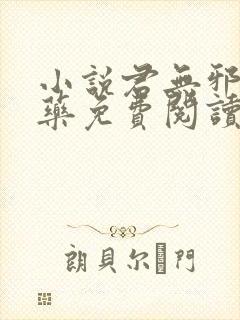 小说君无邪君无药免费阅读