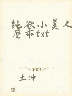 纯欲小美人他那么乖txt