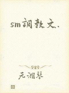 sm调教文.封面