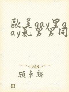 欧美gay里gay气男男同性恋网站