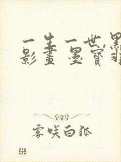 一生一世,黑白影画 墨宝非宝