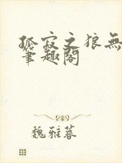 孤寂之狼无删减笔趣阁