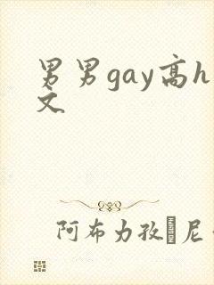 男男gay高h文