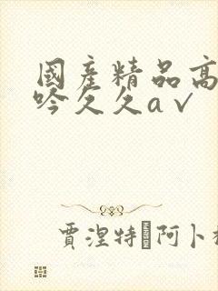 国产精品高潮呻吟久久a√