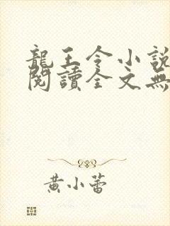 龙王令小说免费阅读全文无删减封面