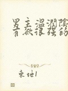 男主温润阴狠占有欲很强的小说