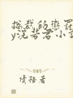 总裁的惩罚期by浣若君小说免费阅读