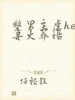 双男主虐he追妻火葬场