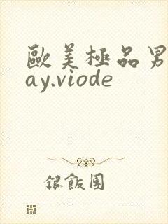 欧美极品男男gay.viode