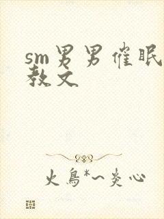 sm男男催眠调教文封面