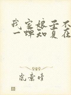 我家娘子不对劲一蝉知夏在线阅读全文