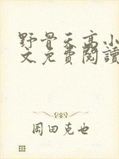 野骨天高小说全文免费阅读