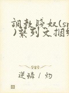 调教贱奴(sm )系列文捆绑