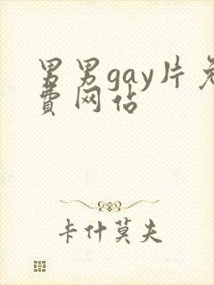 男男gay片免费网站