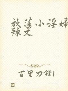 放荡小淫妇h肉辣文