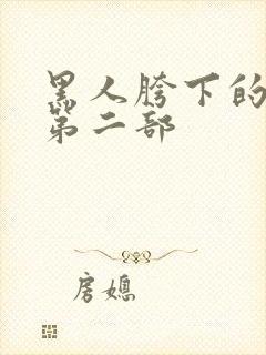 黑人胯下的娇妻第二部