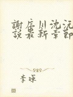 谢序川沈沅珠小说最新章节免费阅读