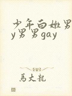 少年白嫩男gay男男gay封面