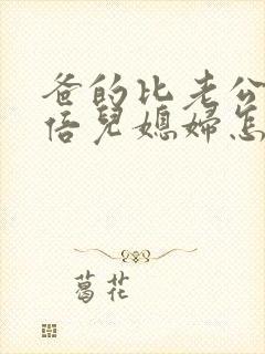 爸的比老公大2倍儿媳妇怎么称呼封面