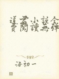 道君小说全文免费阅读无弹窗