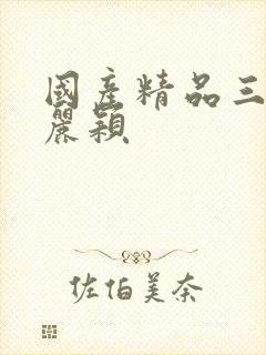 国产精品三级赵丽颖