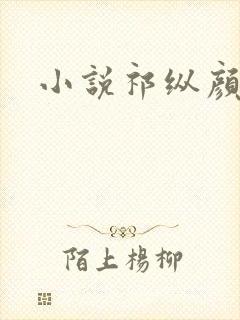 小说祁纵颜汐封面