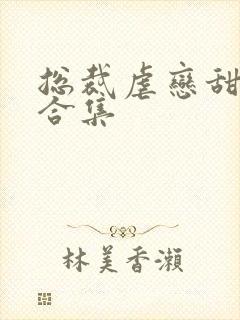 总裁虐恋甜宠文合集