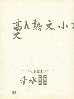 高h热文小说辣文封面