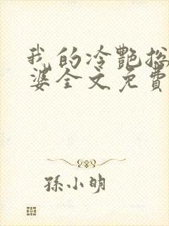 我的冷艳总裁老婆全文免费阅读封面