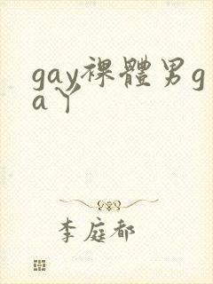 gay裸体男ga丫封面