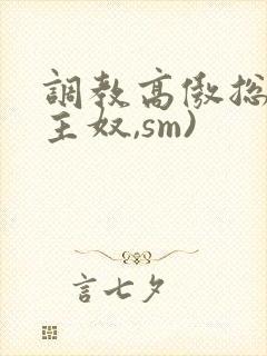 调教高傲总裁(主奴,sm)