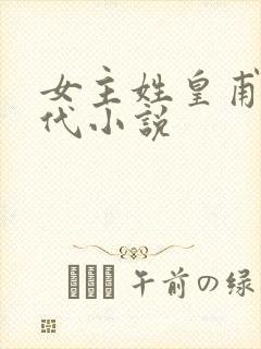 女主姓皇甫的现代小说