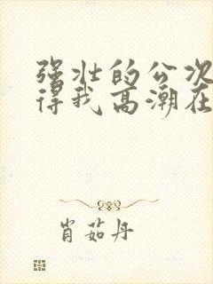 强壮的公次次弄得我高潮在线观看封面