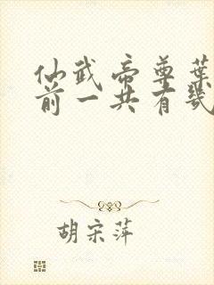 仙武帝尊叶辰目前一共有几个老婆