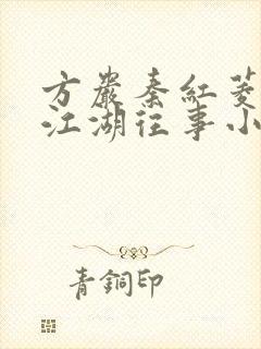 方岩秦红菱我的江湖往事小说免费阅读全文