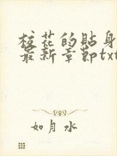 校花的贴身高手最新章节txt