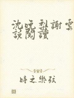 沈晚梨谢云迟小说阅读