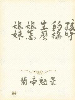 姐姐生的孩子妹妹怎么称呼