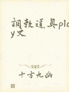 调教道具play文封面
