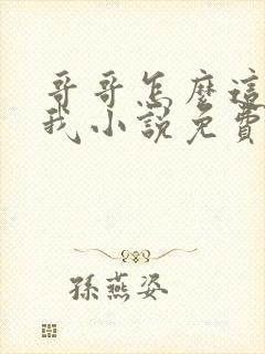 哥哥怎么这样看我小说免费阅读无弹窗