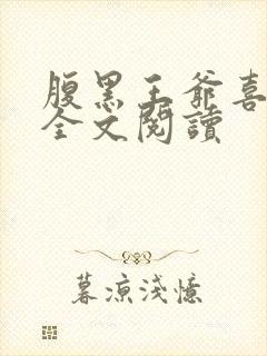 腹黑王爷喜当爹全文阅读