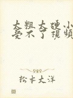 太粗太硬小寡妇受不了视频